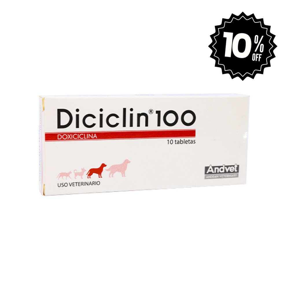 Diciclin 100 Cj x 10 Tab para todos