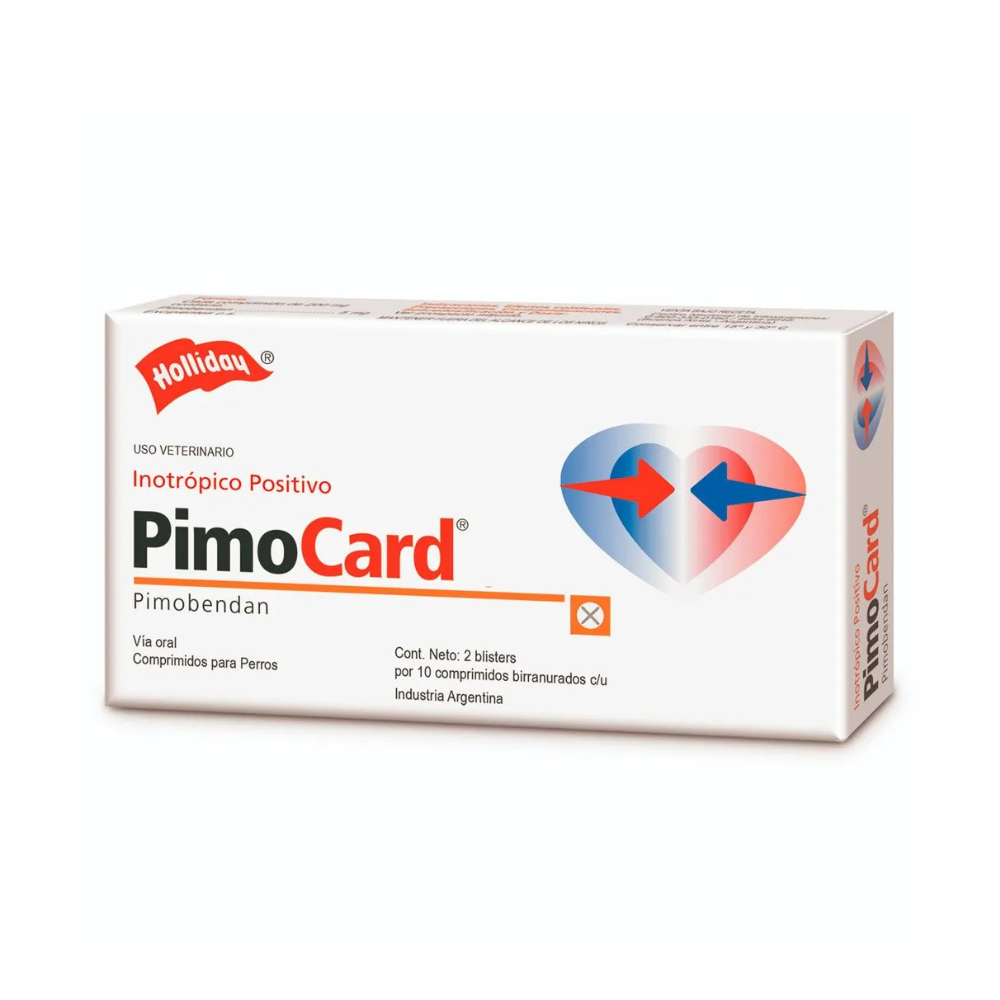 Pimocard 5 Mg Blister x 10 Para Perro