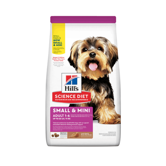 Alimento para perro Hills Adulto Toy Breed Cordero y Arroz