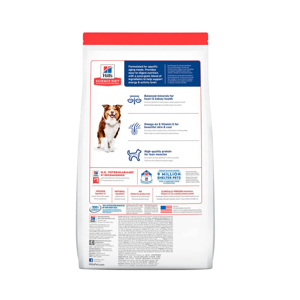 Alimento para perro Hills Canino Senior Original