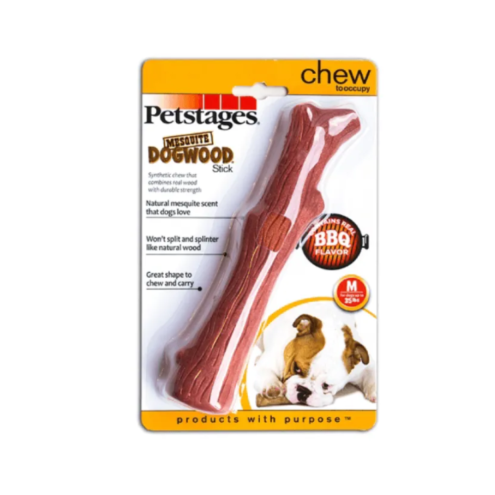 Juguete Petstages Mordedero Palo BBQ Para Perro