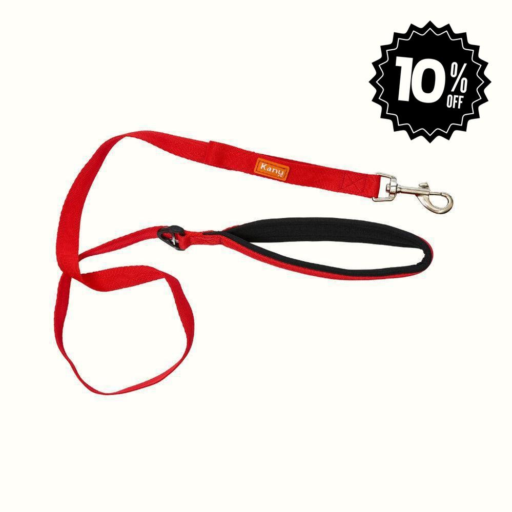 Correa Generica Roja Kanu Pet para Perro