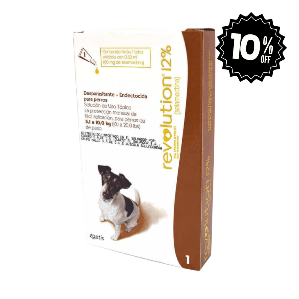 Antipulgas Revolution cafe para perro