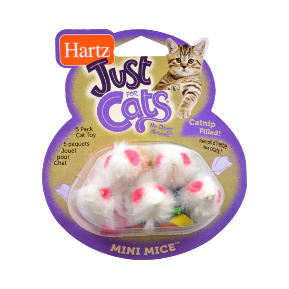 Juguete ratones pack x 5 para gato