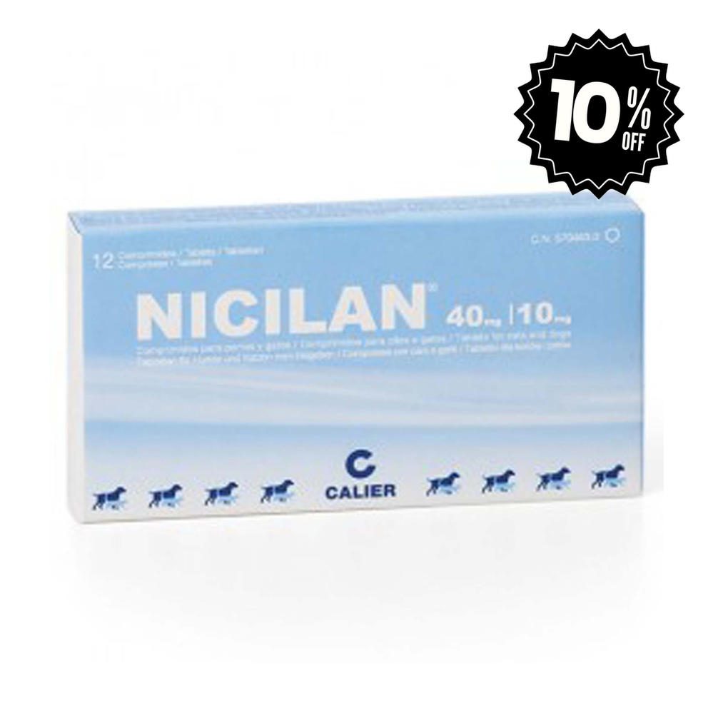Nicilan 40 Mg - 10 Mg Blister x 6 Para Todas