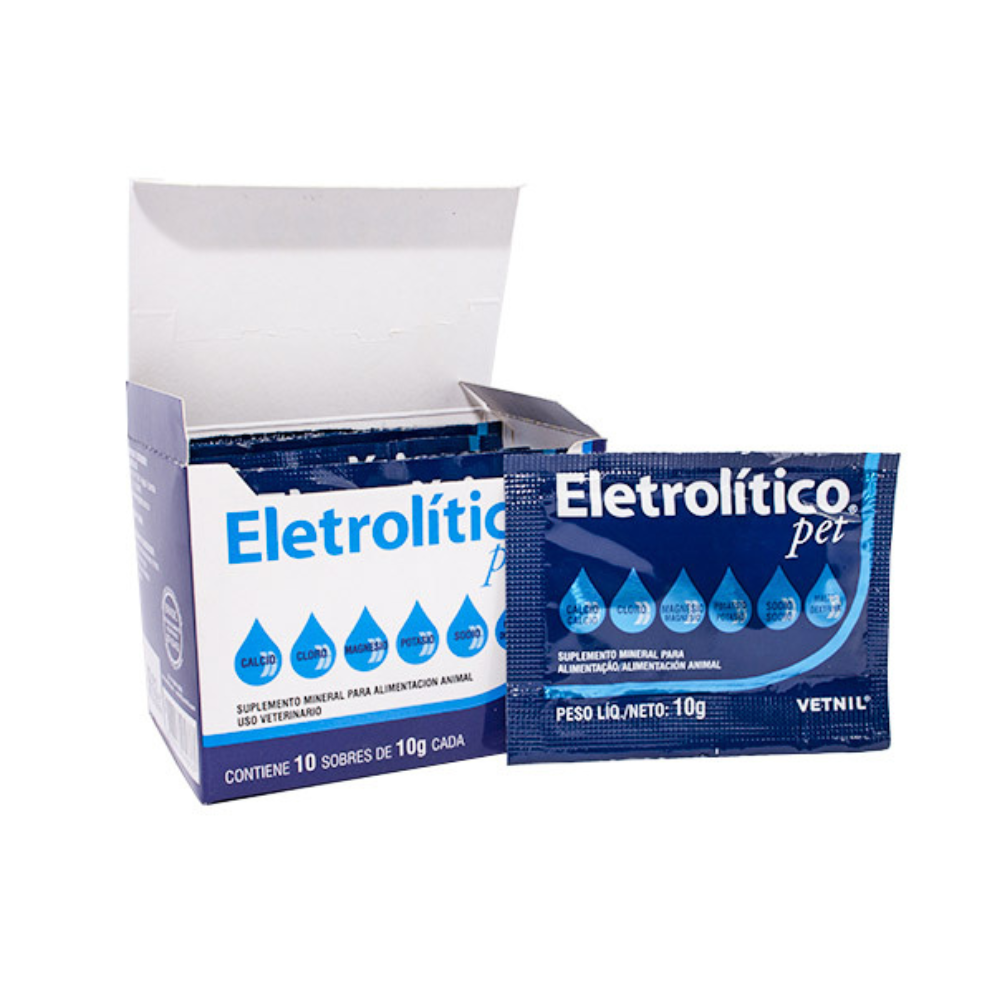 Electrolitico pet 10 gr para perro