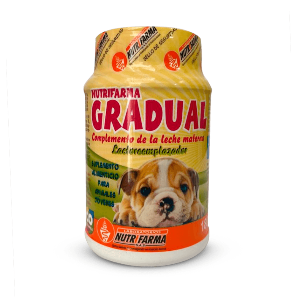 Gradual complemento leche materna 180 gr para perro