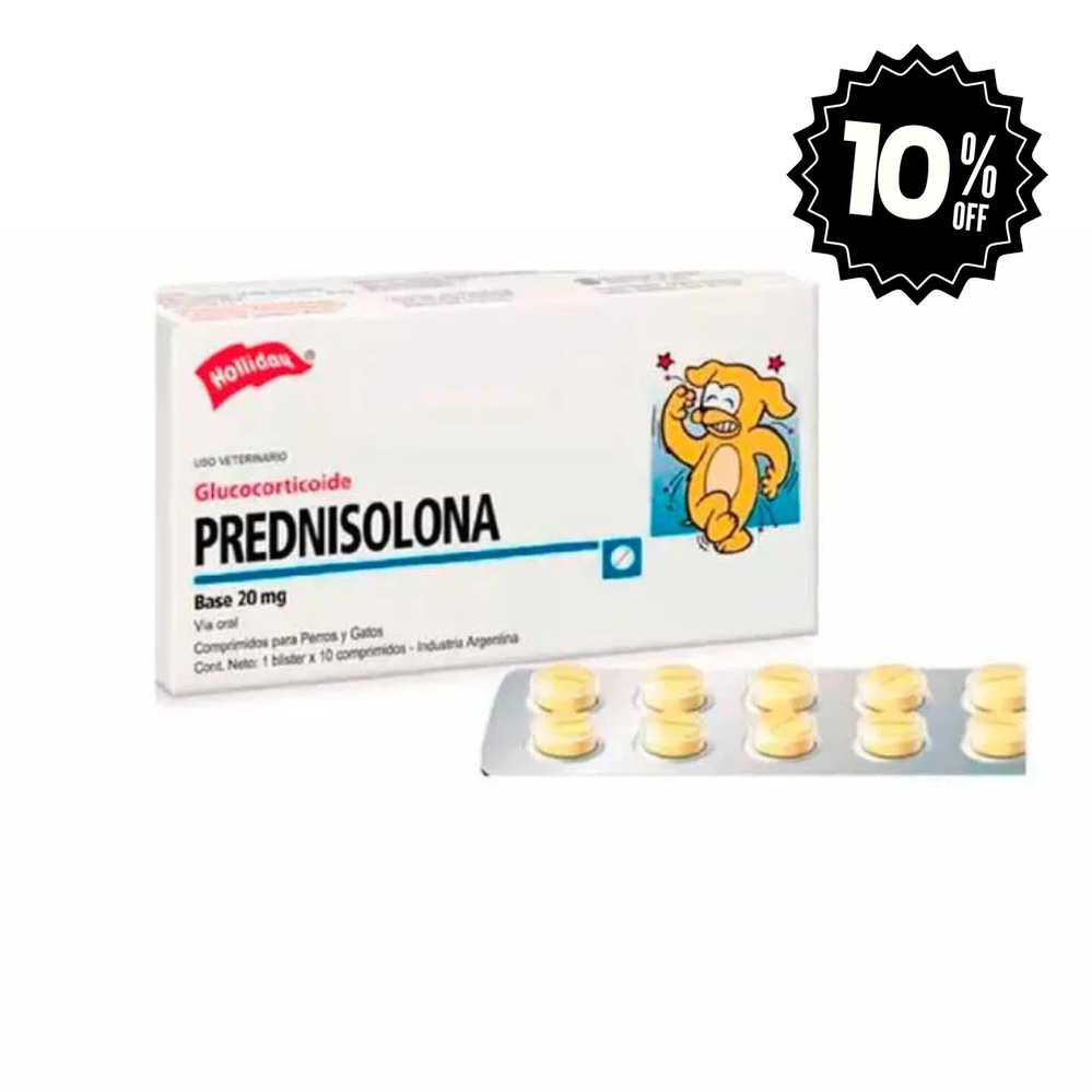 Prednisolona 20 Mg Caja x 10 Para Todas