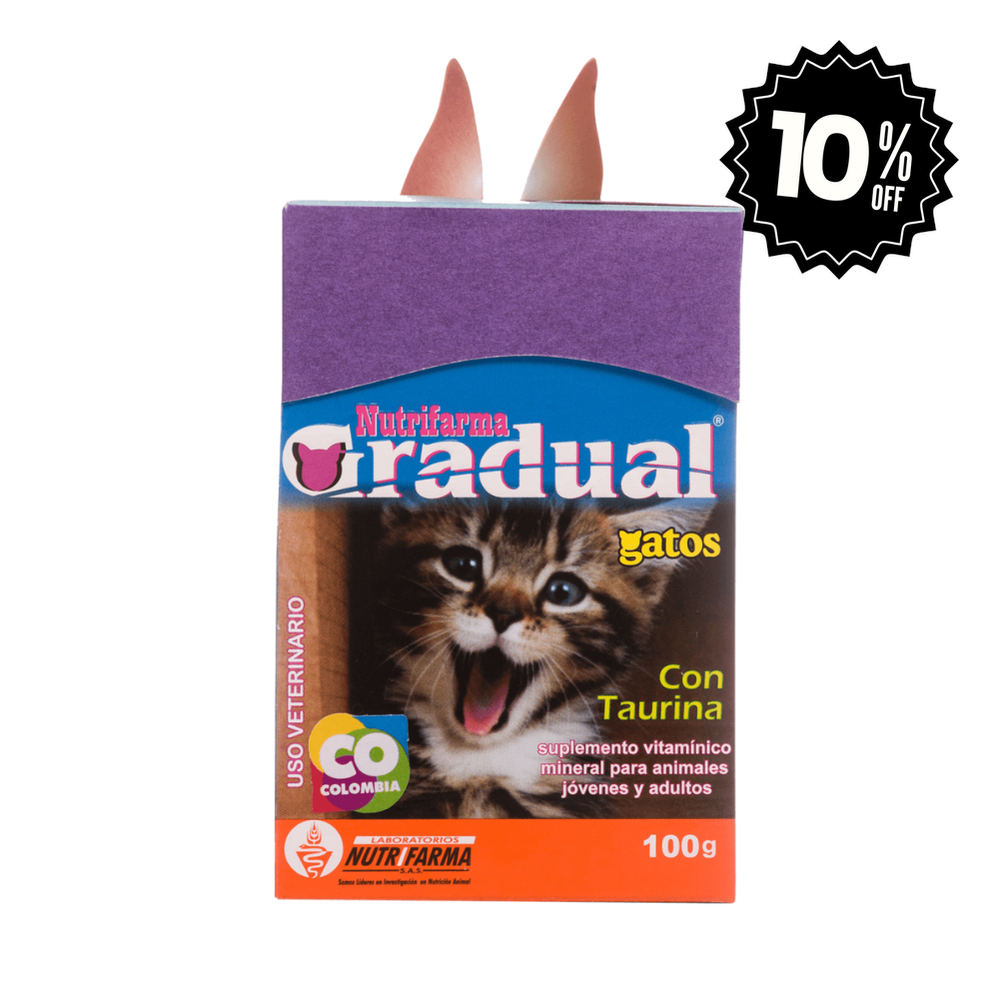 Gradual gatos 100 gr para gato