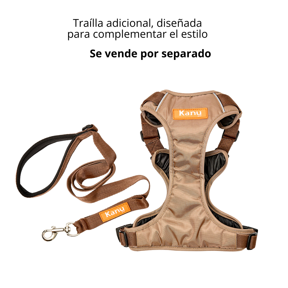 Pechera Walker Camel Cafe Kanu Pet para Perro