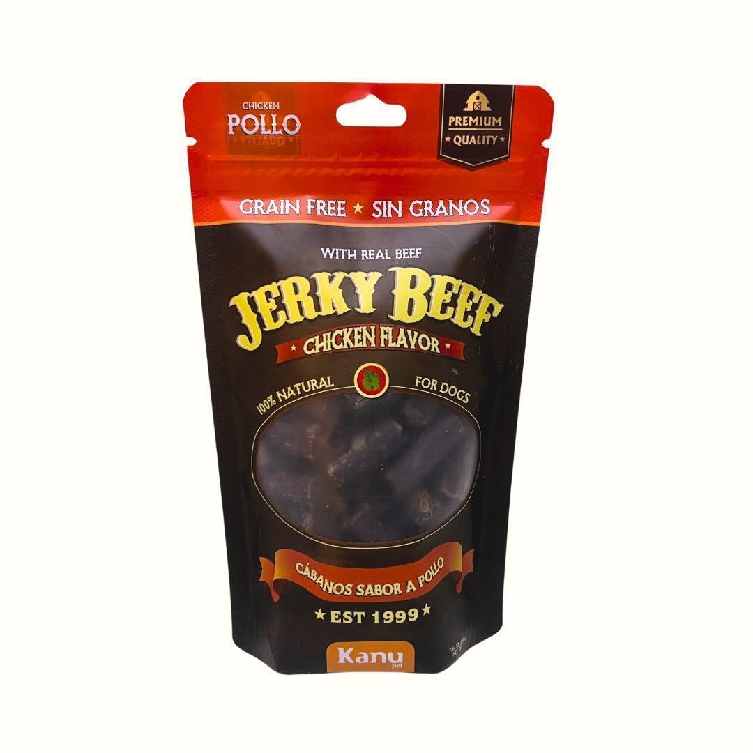 Cábano Jerky Beef Chicken Flavor Kanu Pet Para Perro 200 GR