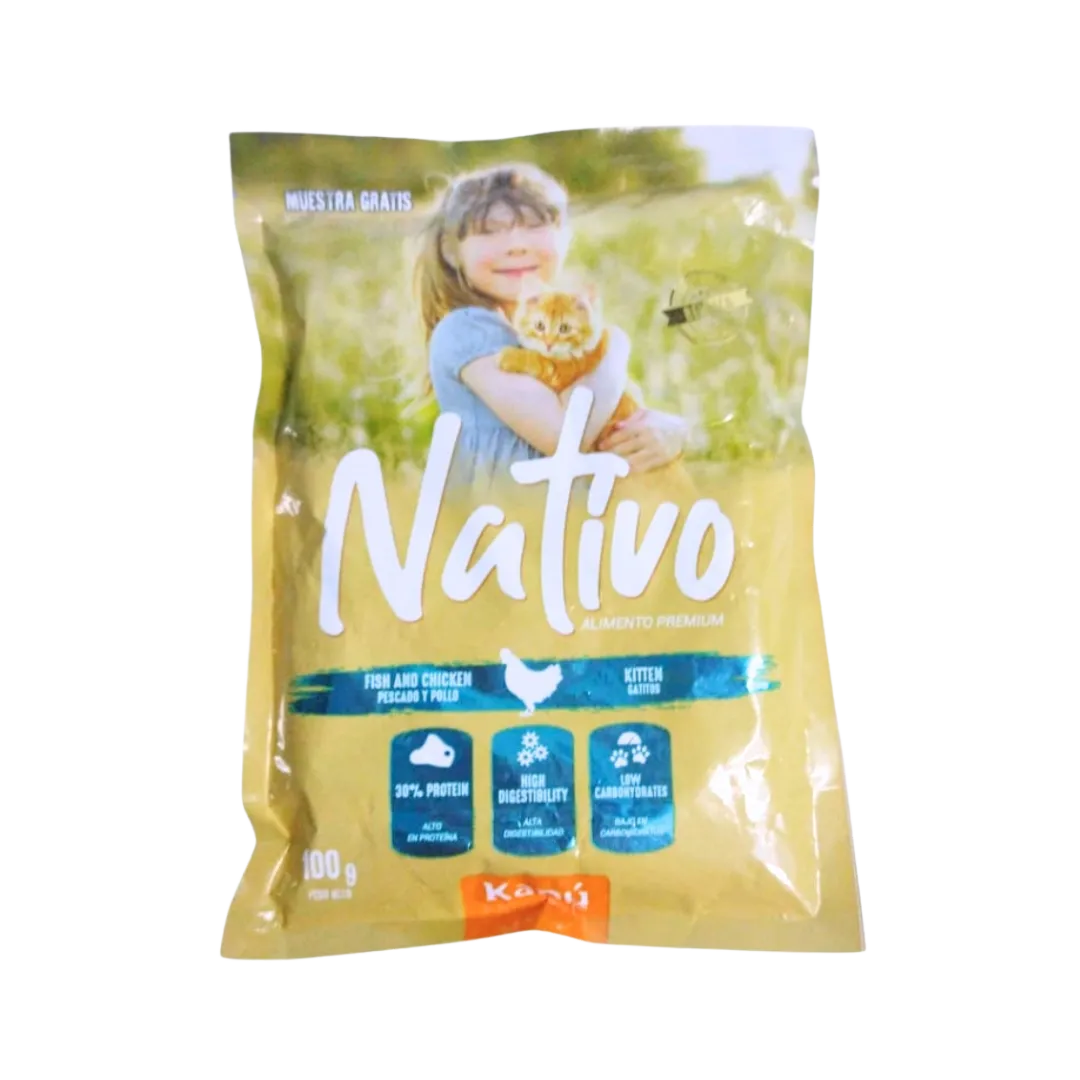 Alimento Seco Nativo Mantenimiento Kanu Pet para Gatitos