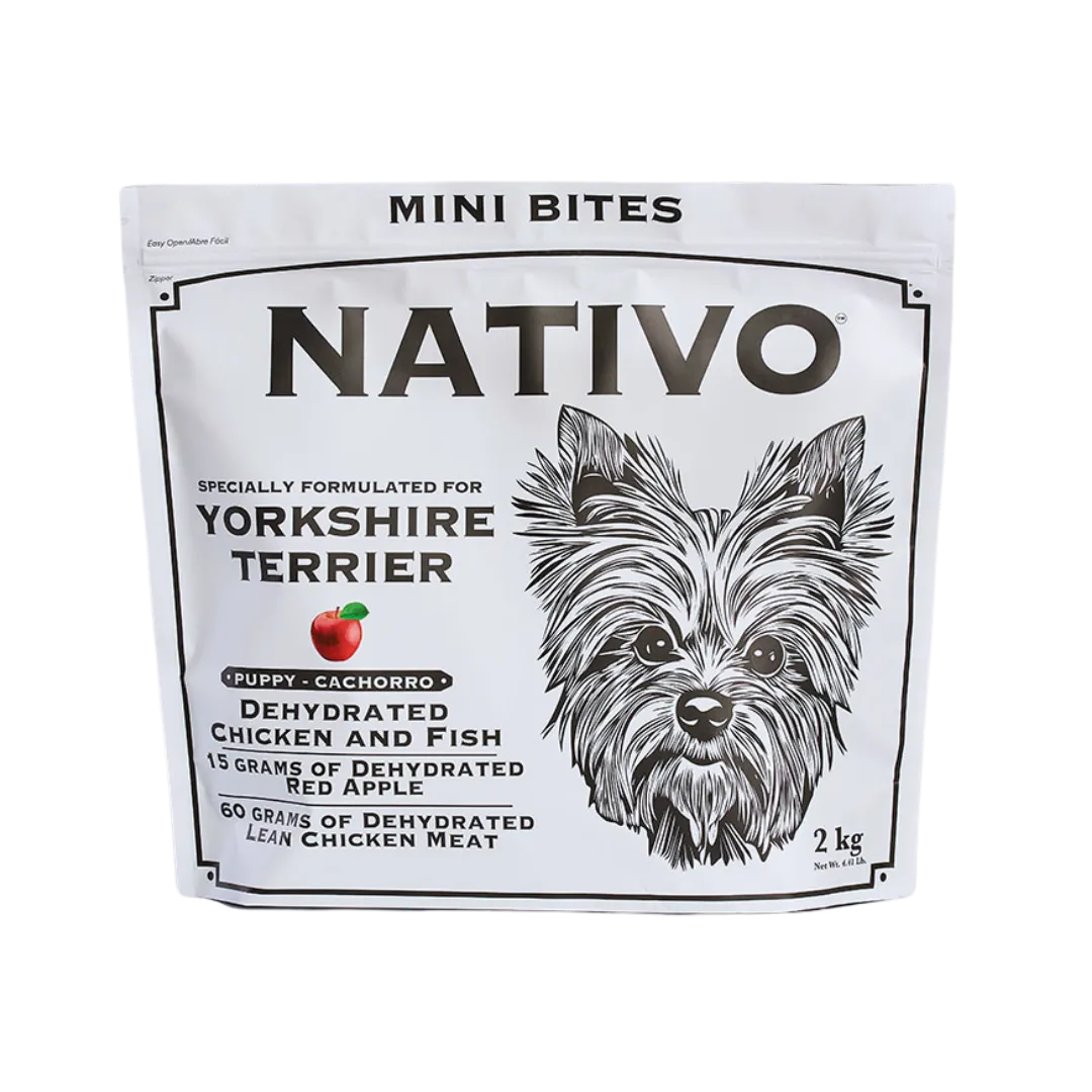 Alimento Seco Nativo Yorkshire Terrier Cachorro Kanu Pet para Perro