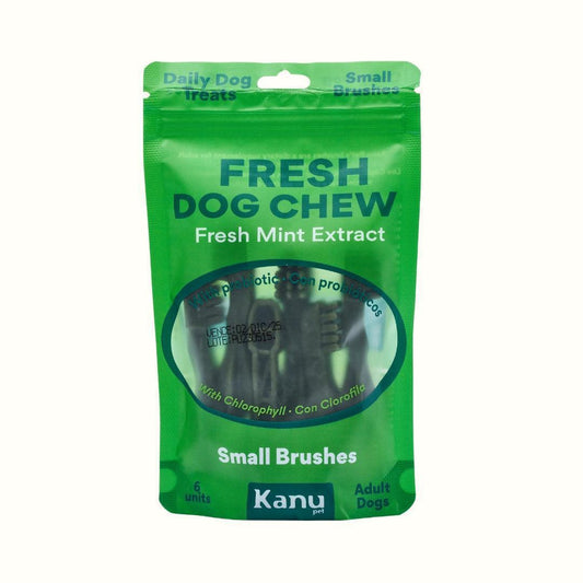 Snack Cepillo Dental Small Kanu Pet Dental Fresh Para Perros Sabor a Menta