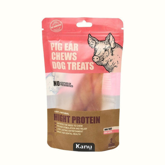 Snack Oreja de Cerdo Deshidratda Kanu Pet para Perro