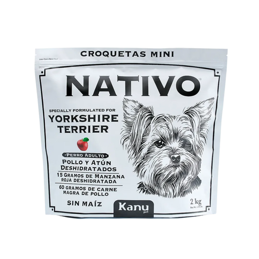 Alimento Seco Nativo Yorkshire Terrier Adulto Kanu Pet para Perro