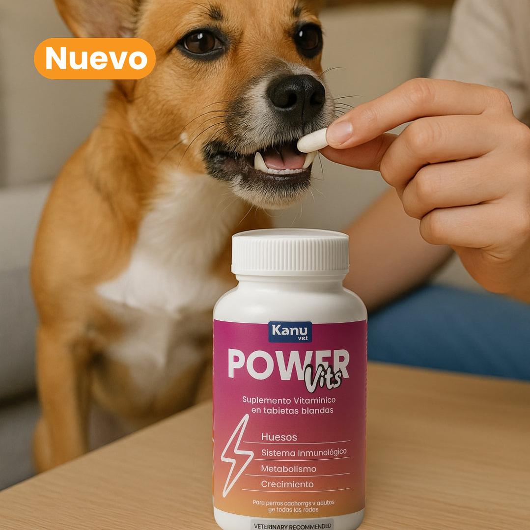 Suplemento Vitamínico Power Vits Kanu Vet Masticable para Perros-Kanu pet