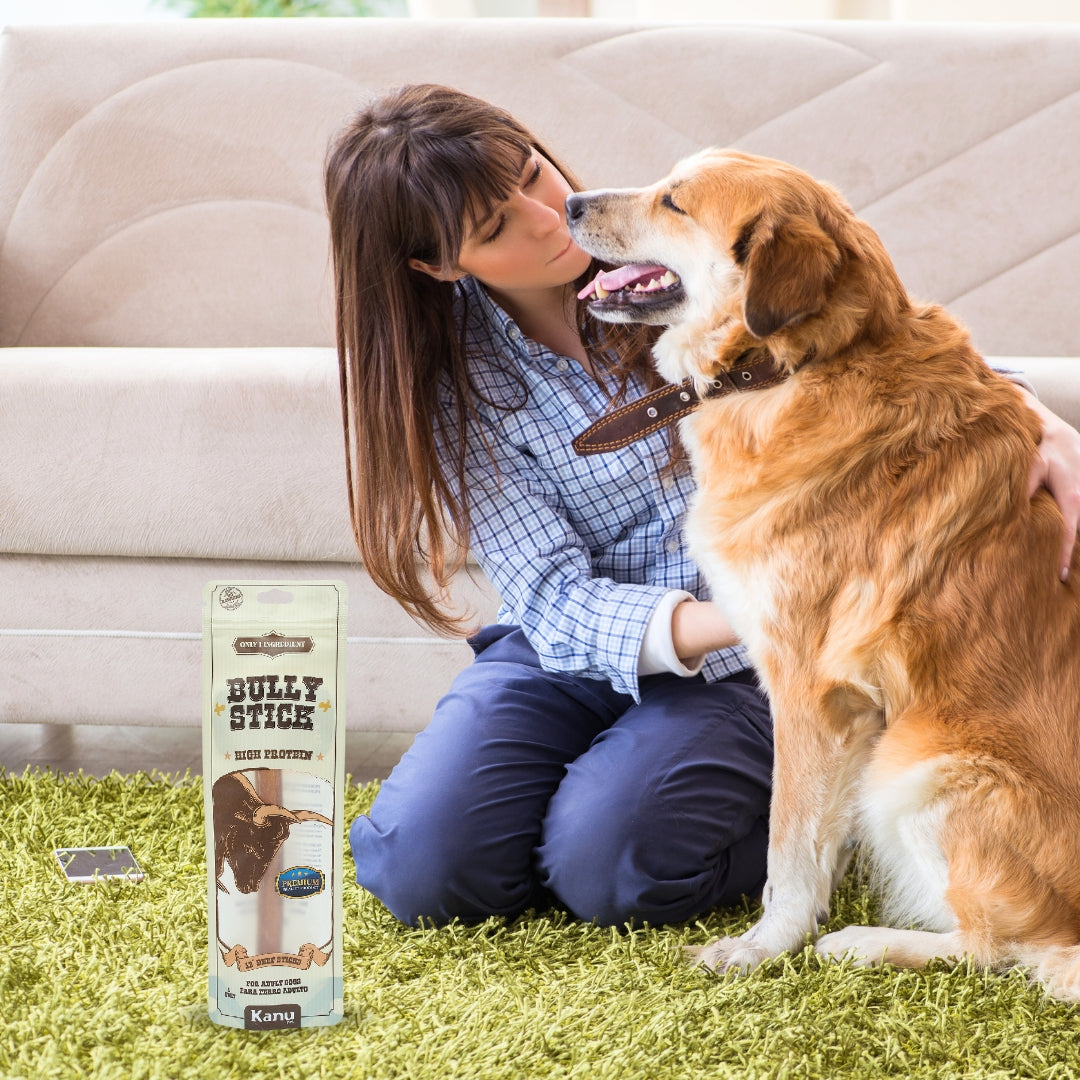 Snack Viril de Bovino Kanu Pet para Perro, Un Solo ingrediente 100% natural