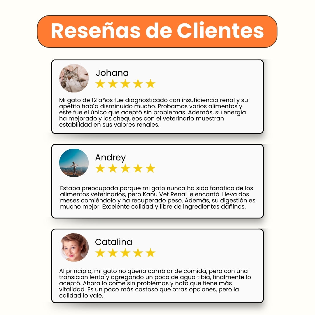 Alimento Medicado Kanu Vet Renal para Gato Adultos