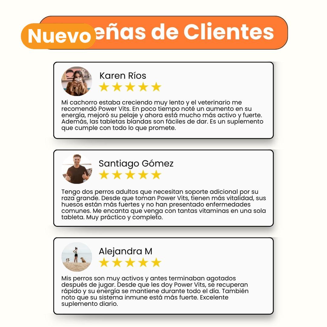 Suplemento Vitamínico Power Vits Kanu Vet Masticable para Perros-Kanu pet