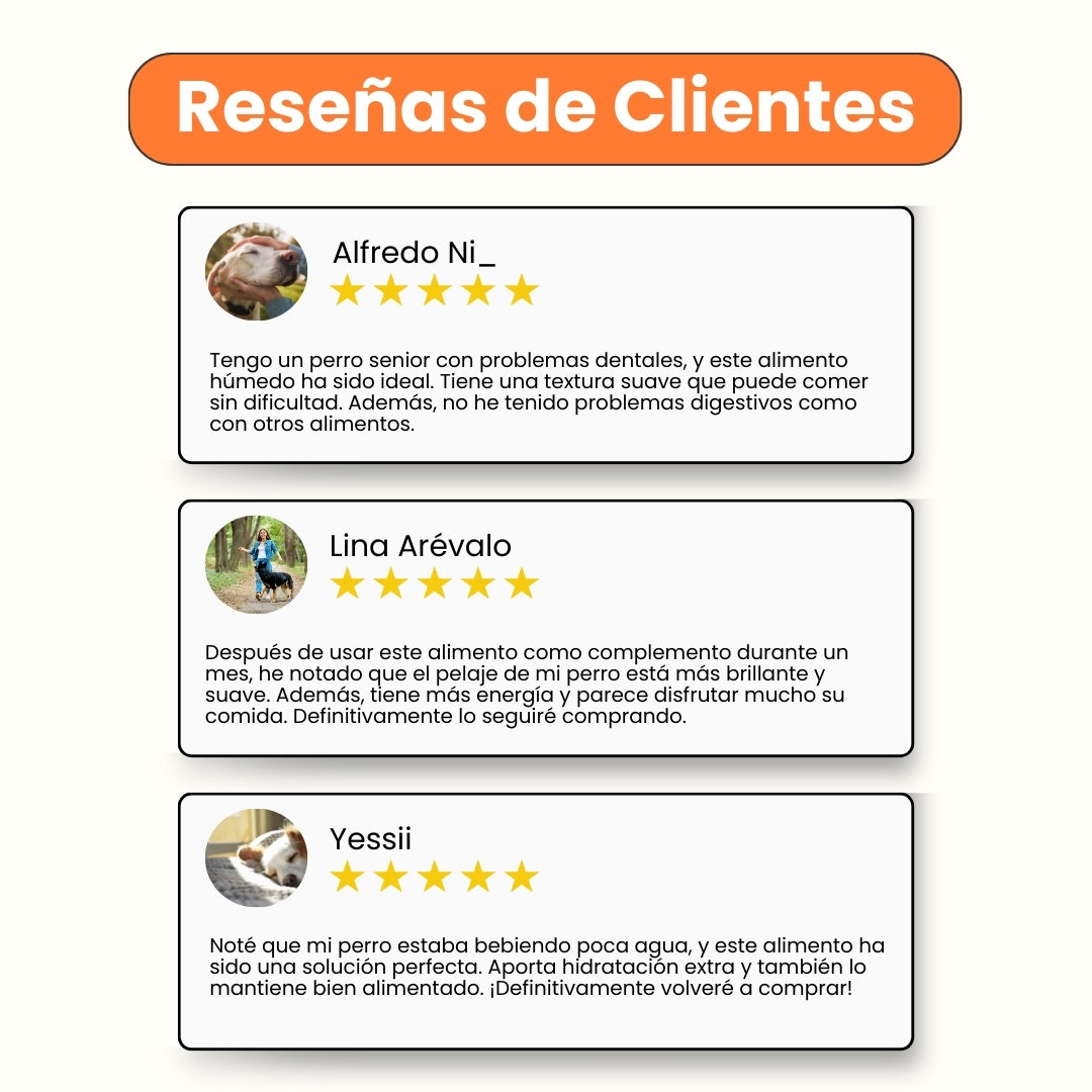 Alimento Húmedo de Pollo para Perro Kanu Receta Con Pollo