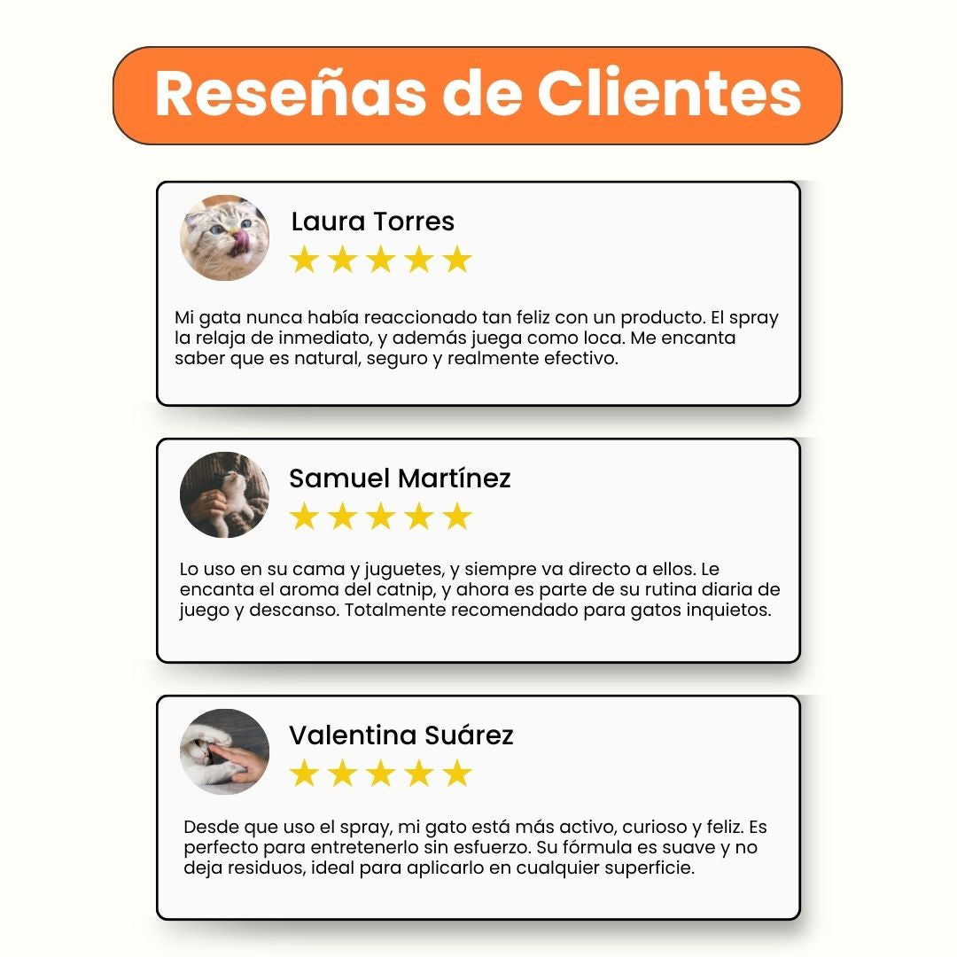 Spray de Hierba Gatuna Kanu Pet Catnip Bliss para Gatos
