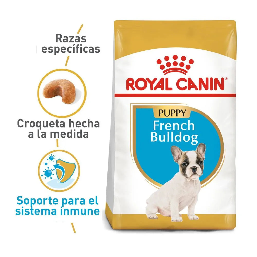 Alimento Para Perro Royal Canin Bulldog Frances Puppy 3 KG Obsequio 1.3 KG