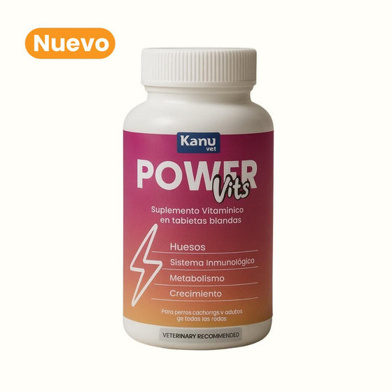 Suplemento Vitamínico Power Vits Kanu Vet Masticable para Perros