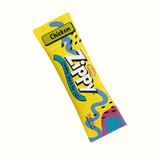 Snack Cremoso Zippy Kanu Pet para Gatos sabor Pollo
