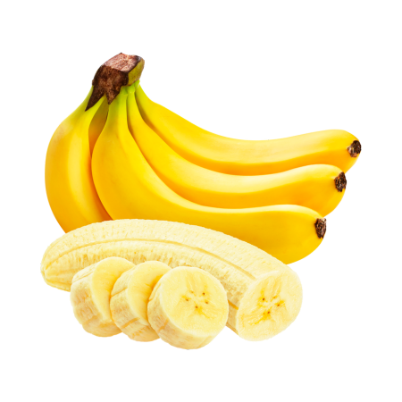 Banano liofilizado