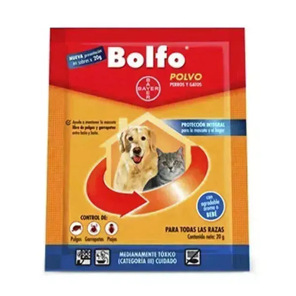 Antipulgas Bolfo polvo x 100 gr para perro