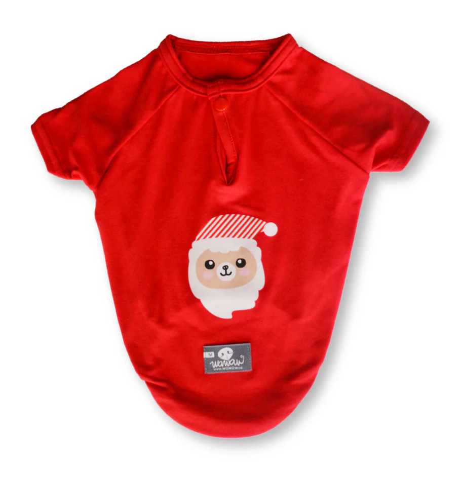 Camisa WA Navideña tipo Huddy para Perro