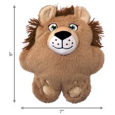 Juguete Kong Peluche Snuzzies Leon Medium Para Perro