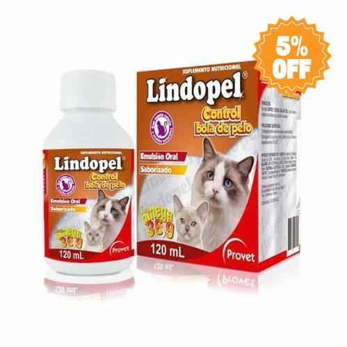 Lindopel Control Bola de Pelos Para Gato