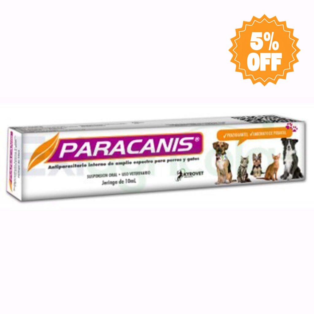 Paracanis Jga x 5 Ml para todos