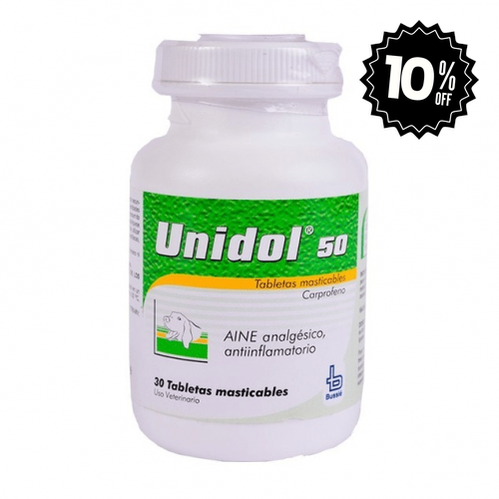 Unidol 50 Mg x 30 Tab para perro