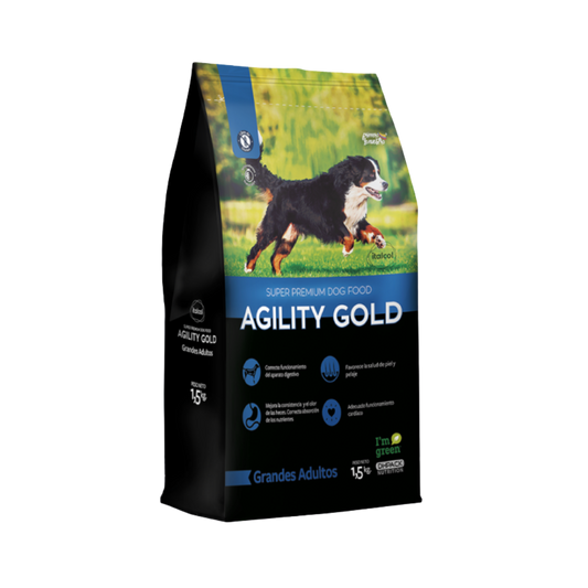  Alimento seco para perro Agility Gold Grandes Adultos