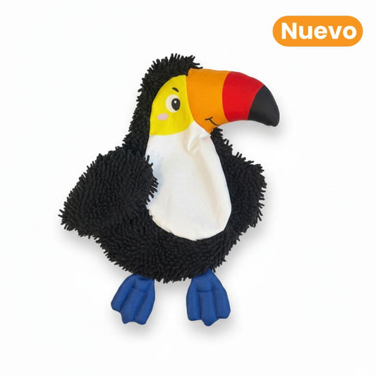 Juguete de Peluche Tucán con Sonido Kanu Pet para Perro