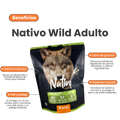 Alimento Seco Grain Free Nativo Wild Kanu Pet para Perro Adulto