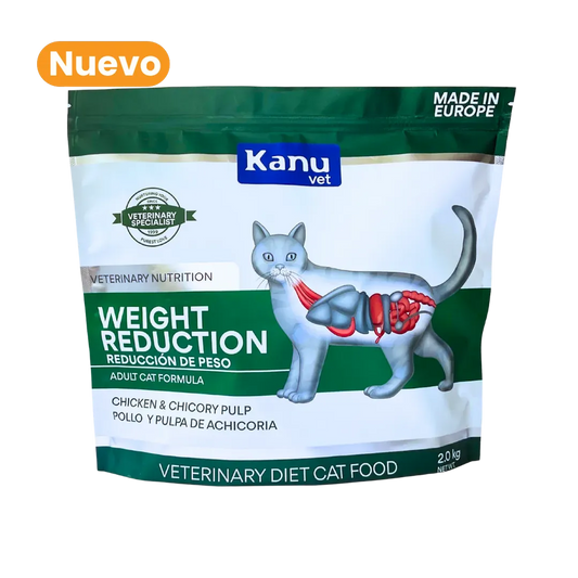 Alimento Seco Medicado Kanu Vet Weight Reduction para Gato Adultos