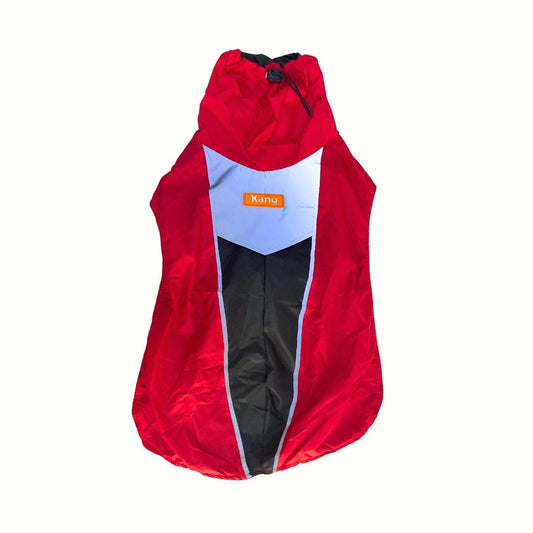 Impermeable Rojo Kanu Pet para Perro