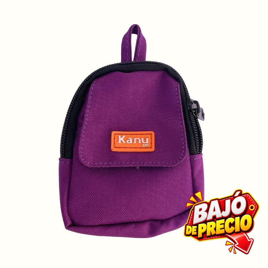 Maleta Dispensador de Bolsas Morado Kanu Pet para Perro
