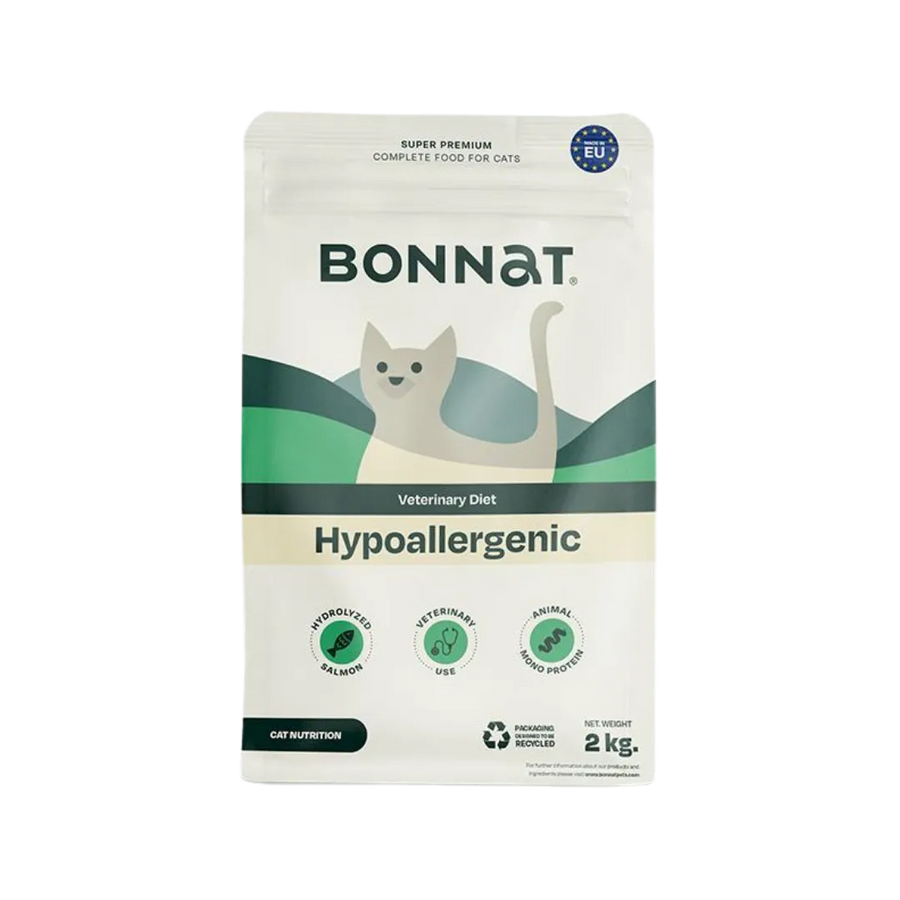 Alimento Seco Bonnat Veterinary Diet Feline Hypoallergenic