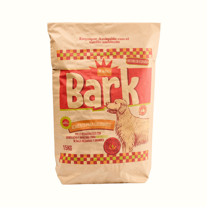 Alimento seco Kanu Pet Bark para cachorros razas medianas y grandes con Pollo