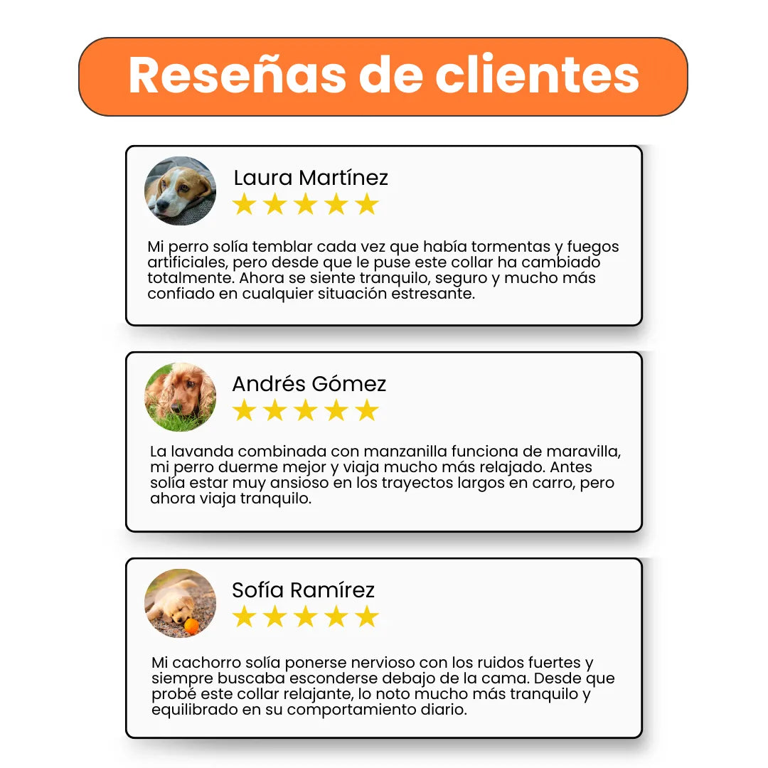 Collar Relajante con Fermonas Kanu Pet Calming Collar para Perros