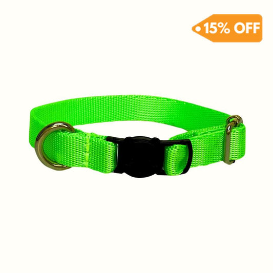 Collar Verde Neon Kanu Pet para Gato