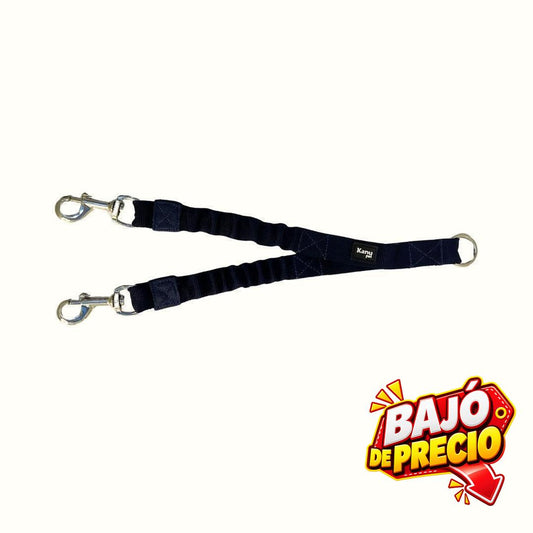 Trailla Doble King Azul Oscuro Kanu Pet para Perro