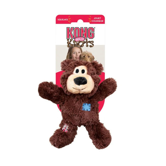 Juguete Kong peluche enlazado oso para perro