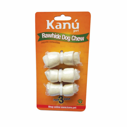 Juguete comestible Hueso 2 3 Natural S Kanu Pet para perro