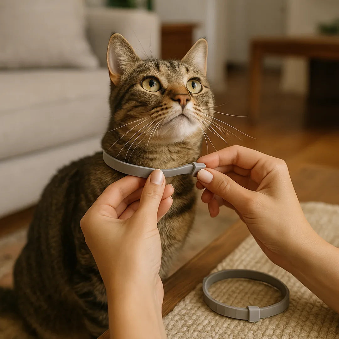 Collar Relajante con Fermonas Kanu Pet Calming Collar para Gato